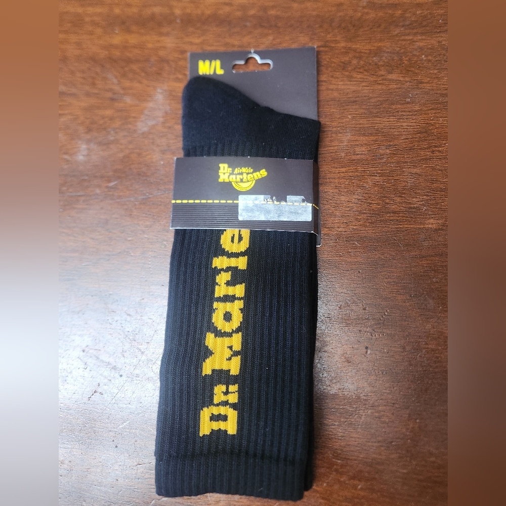 Made In Portugal Doc Marten Long Socks.